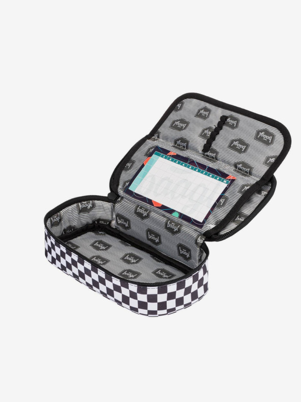 BAAGL  Černý školní penál etue skate ska Baagl