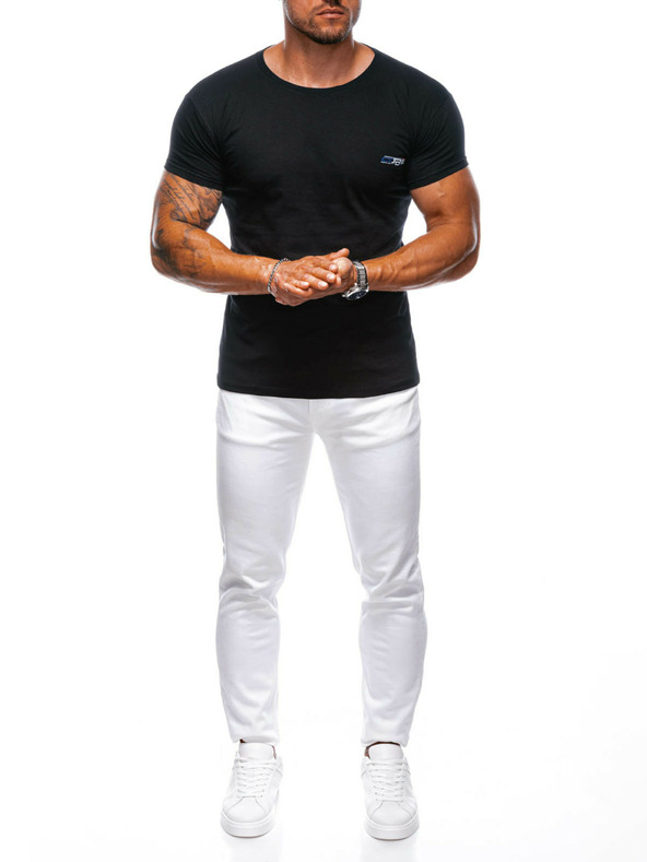 Edoti Pánské tričko s potiskem  - černá EDOTI