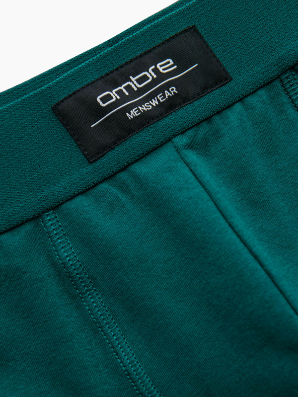 Ombre Clothing Pánské jednobarevné boxerky BASIC s elastanem Ombre Clothing