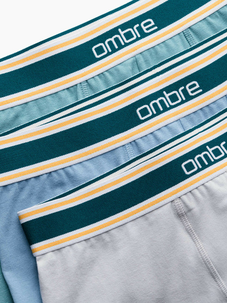 Ombre Clothing Klasické pánské boxerky s ozdobnou gumou v pase Ombre Clothing