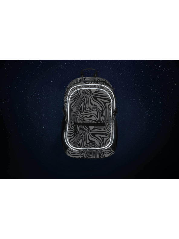 BAAGL  Černý školní batoh Baagl Core Mixture