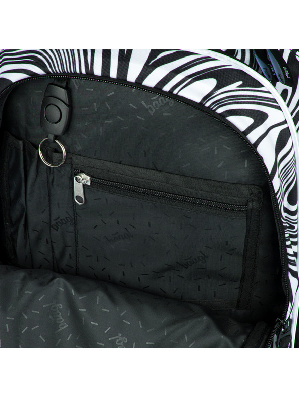 BAAGL  Černý školní batoh Baagl Core Mixture