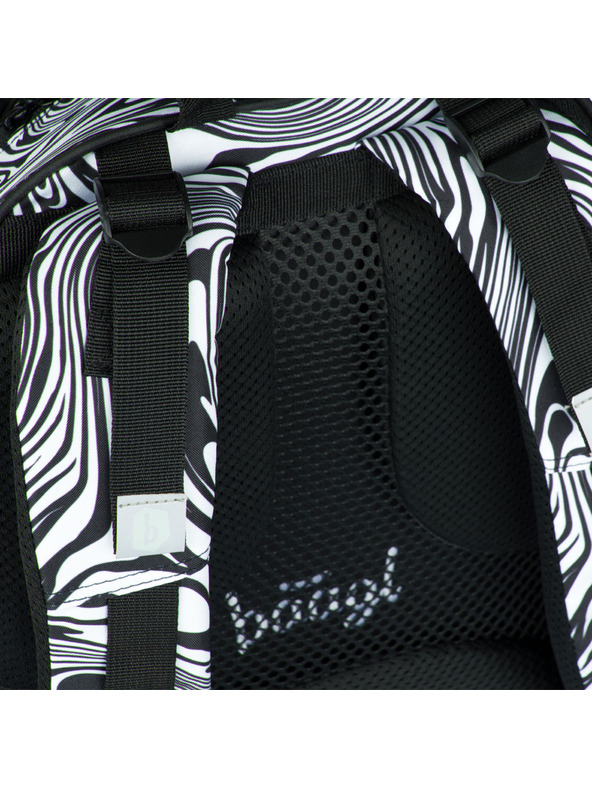 BAAGL  Černý školní batoh Baagl Core Mixture