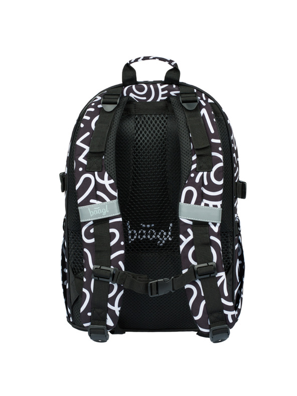 BAAGL  Černý školní batoh Baagl Core Element