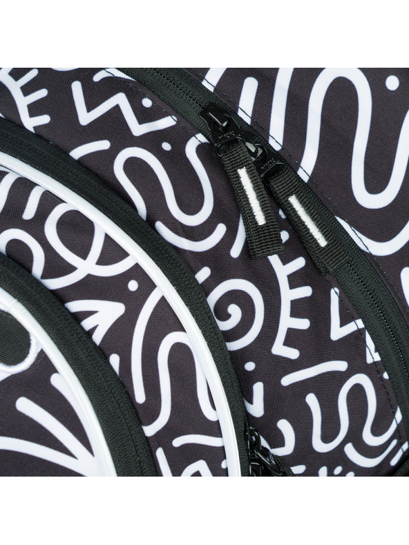 BAAGL  Černý školní batoh Baagl Core Element