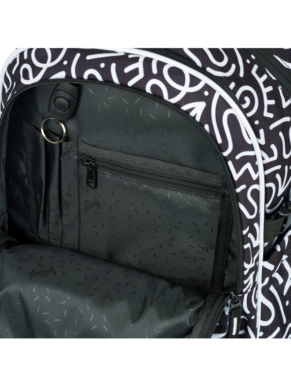 BAAGL  Černý školní batoh Baagl Core Element