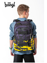 BAAGL  Šedý školní set - batoh, penál, sáček Baagl Skate Dune