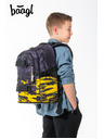 BAAGL  Šedý školní set - batoh, penál, sáček Baagl Skate Dune