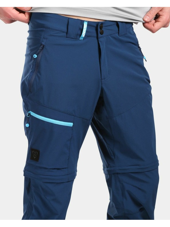Kilpi Pánské outdoorové odepínací kalhoty Kilpi HOSIO-M Tmavě modrá