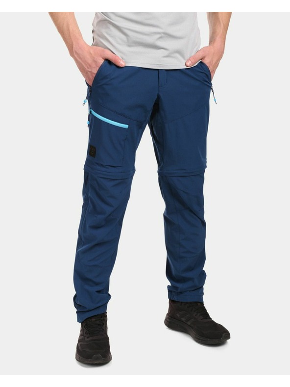 Kilpi Pánské outdoorové odepínací kalhoty Kilpi HOSIO-M Tmavě modrá