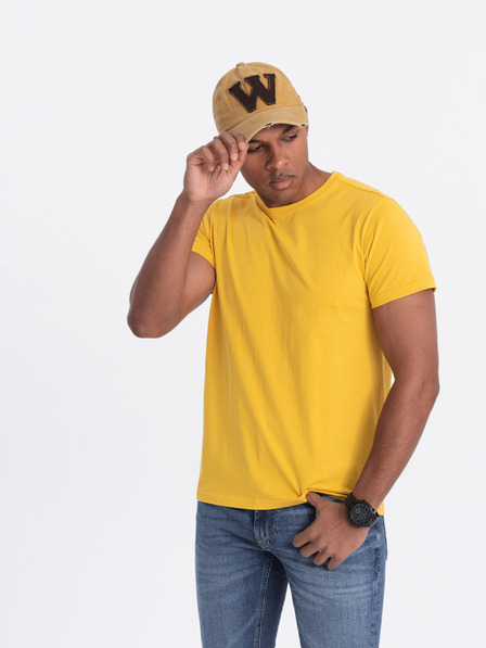 Ombre Clothing Bavlněná trička BASIC v balení 3 ks Ombre Clothing