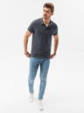 Ombre Clothing Pánská polokošile z pleteného pique úpletu, 3 balení Ombre Clothing