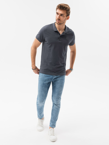 Ombre Clothing Pánská polokošile z pleteného pique úpletu, 3 balení Ombre Clothing
