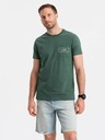 Ombre Clothing Pánské bavlněné tričko s potiskem kapes Ombre Streetstyle Ombre Clothing