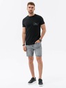 Ombre Clothing Pánské bavlněné tričko s potiskem kapes Ombre Streetstyle Ombre Clothing