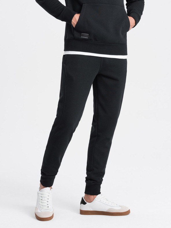Ombre Clothing Pánské bavlněné tepláky BASIC  Ombre Clothing