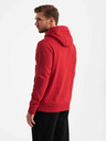 Ombre Clothing Pánská mikina s klokankou a potiskem Ombre Clothing