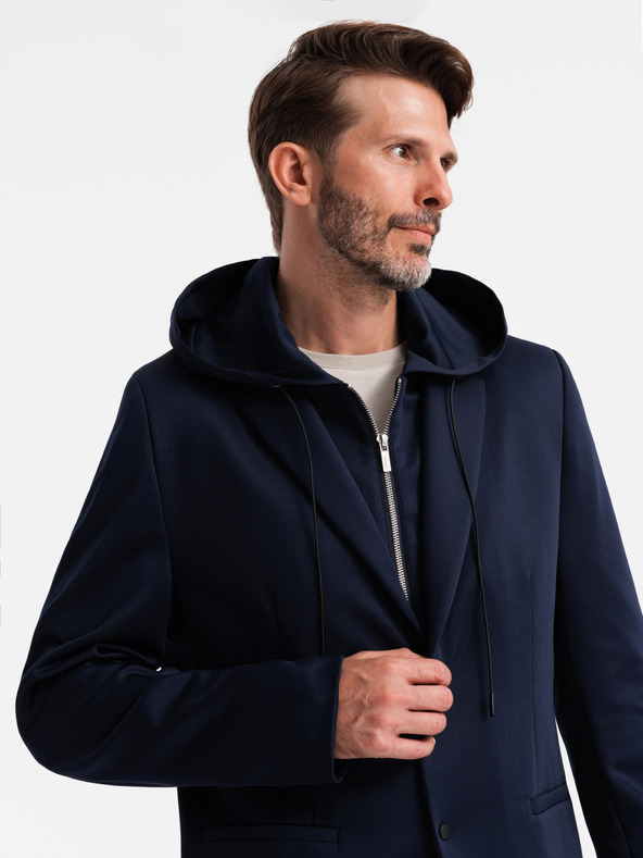 Ombre Clothing Pánská bunda s odnímatelnou podšívkou a kapucí Ombre Clothing