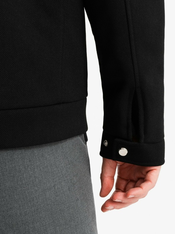 Ombre Clothing Pánská bunda se stojáčkem a kapsami Ombre Clothing