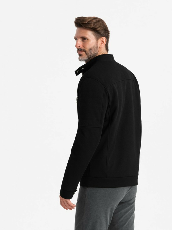 Ombre Clothing Pánská bunda se stojáčkem a kapsami Ombre Clothing