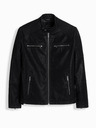Ombre Clothing Pánská retro motorkářská bunda se stojáčkem Ombre Clothing V2 OM-JAFL-0197