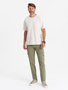 Ombre Clothing Pánské kalhoty Ombre Clothing STRAIGHT LEG CARGO V2 OM-PACG-0204