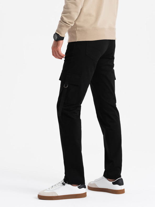 Ombre Clothing Pánské kalhoty Ombre Clothing STRAIGHT LEG CARGO V4 OM-PACG-0197