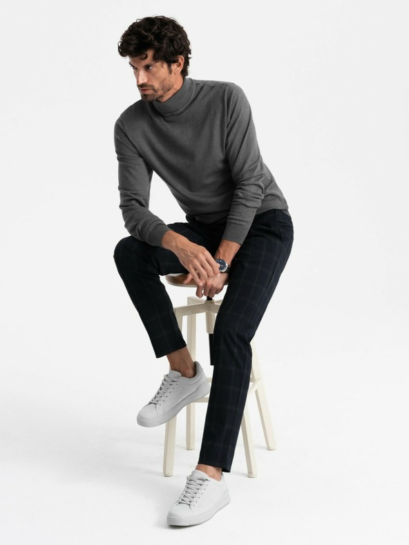 Ombre Clothing Pánská společenská obuv z eko nubuku Ombre Clothing V2 OM-FOCS-0151