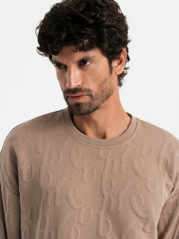 Ombre Clothing Pánská mikina Ombre Clothing RELAXED FIT V3 OM-SSNZ-0164