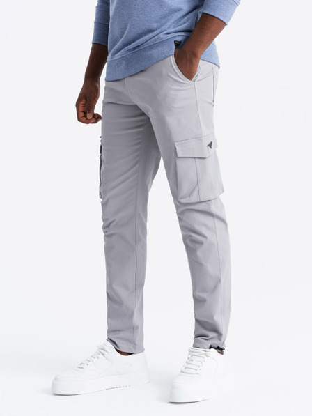 Ombre Clothing Pánské kalhoty Ombre Clothing STRAIGHT LEG CARGO V3 OM-PACG-0196