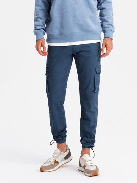 Ombre Clothing Pánské kalhoty Ombre Clothing STRAIGHT LEG CARGO V4 OM-PACG-0196