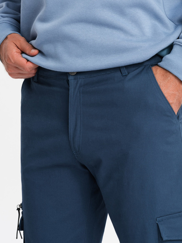 Ombre Clothing Pánské kalhoty Ombre Clothing STRAIGHT LEG CARGO V4 OM-PACG-0196