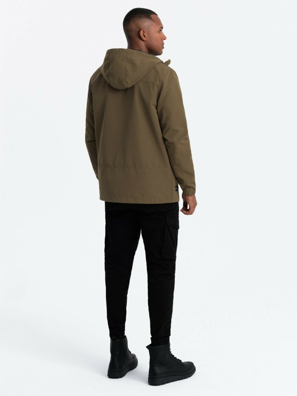 Ombre Clothing Pánská bunda s kapucí Ombre Clothing V2 OM-JANP-0191