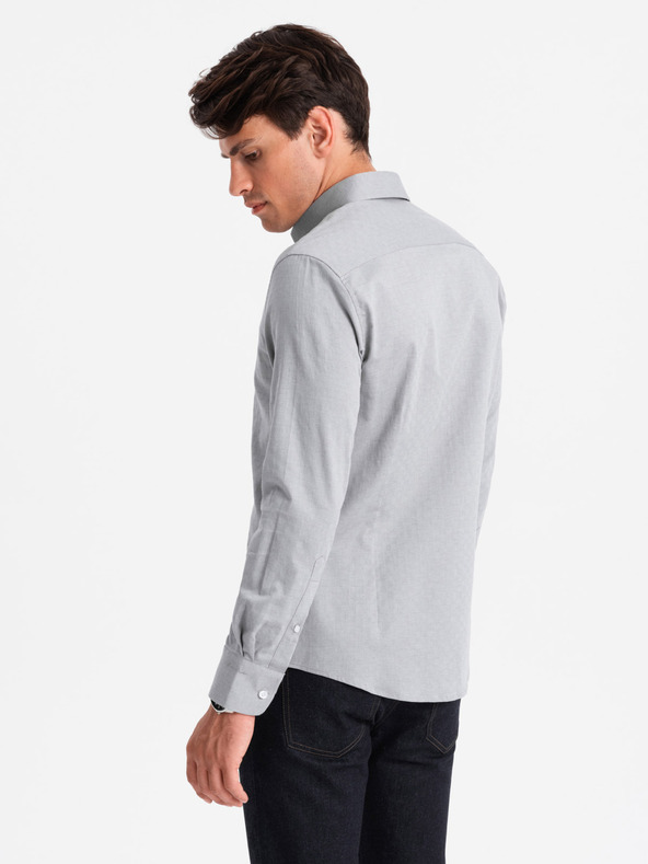 Ombre Clothing Pánská košile Ombre Clothing SLIM FIT V2 OM-SHCS-0175