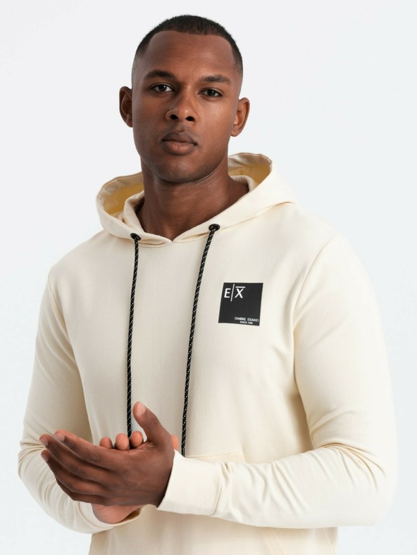 Ombre Clothing Pánská klokaní mikina s kapucí Ombre Clothing