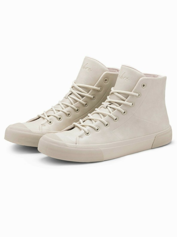 Ombre Clothing Pánské vysoké tenisky s gumovou špičkou Ombre Clothing