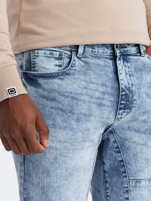 Ombre Clothing Pánské tapered džíny Ombre Clothing