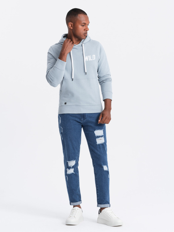 Ombre Clothing Pánské tapered džíny Ombre Clothing