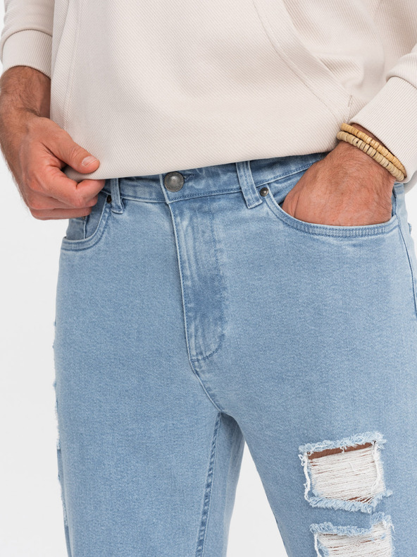 Ombre Clothing Pánské tapered džíny Ombre Clothing