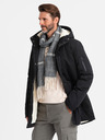 Ombre Clothing Pánská dlouhá bunda parka Ombre Clothing