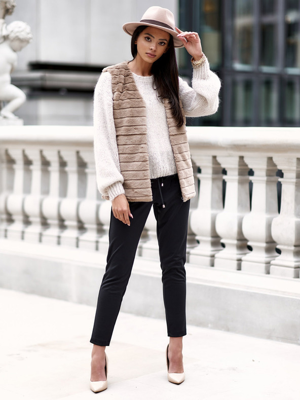 Edoti EDOTI Dámská vesta, béžová