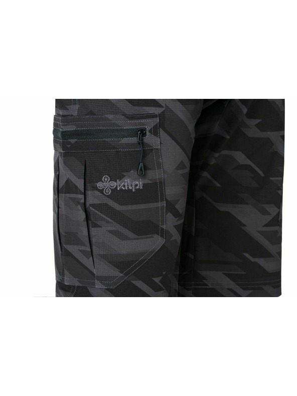 Kilpi Pánské lehké outdoorové kraťasy Klipi ASHER-M Tmavě šedá