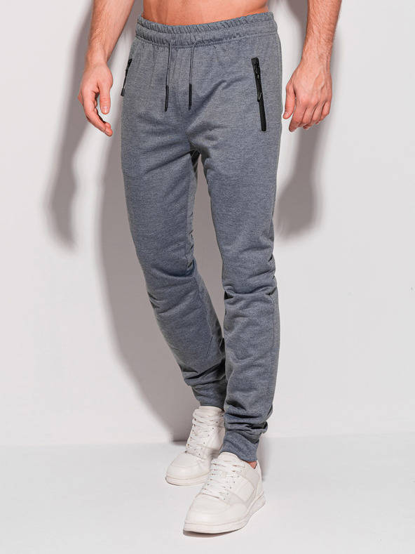 Edoti EDOTI Pánské tepláky, šedé