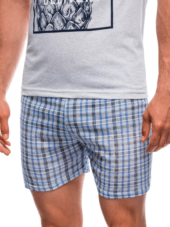 Edoti EDOTI Pánské pyžamo, šedé