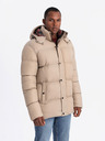 Ombre Clothing Pánská bunda s kostkovanou podšívkou Ombre Clothing