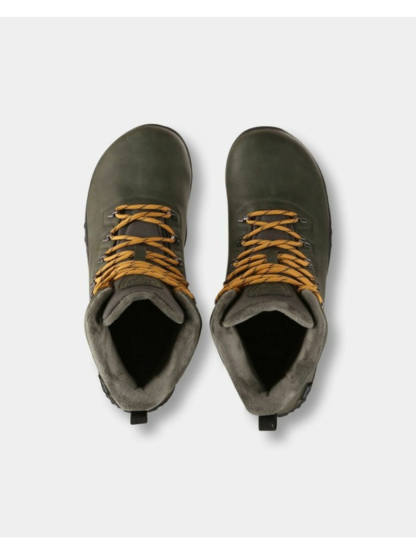 Kilpi Barefoot outdoorová obuv Kilpi BARE HIGH WP-U Tmavě zelená