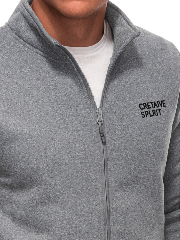 Edoti Pánská mikina bez kapuce Edoti