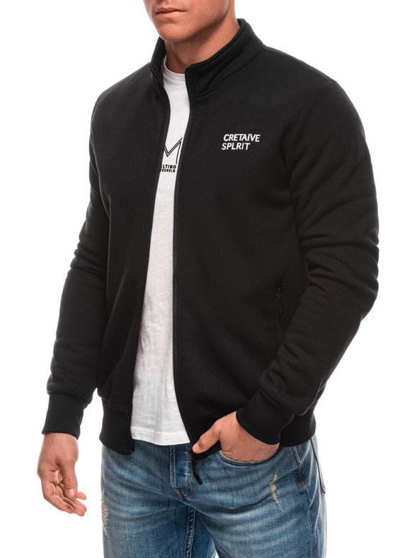 Edoti Pánská mikina bez kapuce Edoti