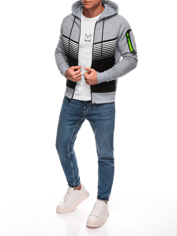 Edoti Pánská mikina s kapucí Edoti