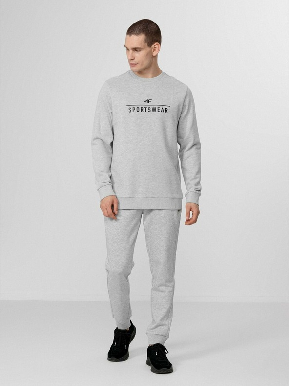 4F Pánská bavlněná mikina 4F